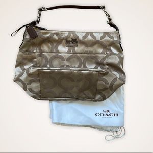 Vintage Coach Signature Shoulder Bag